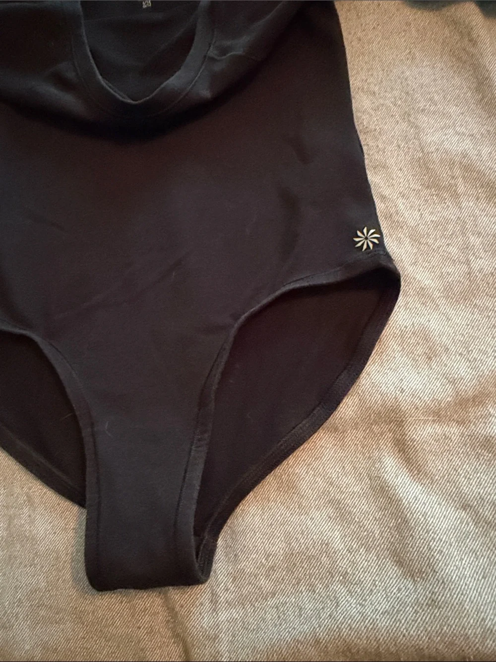 Athleta girl black body suit